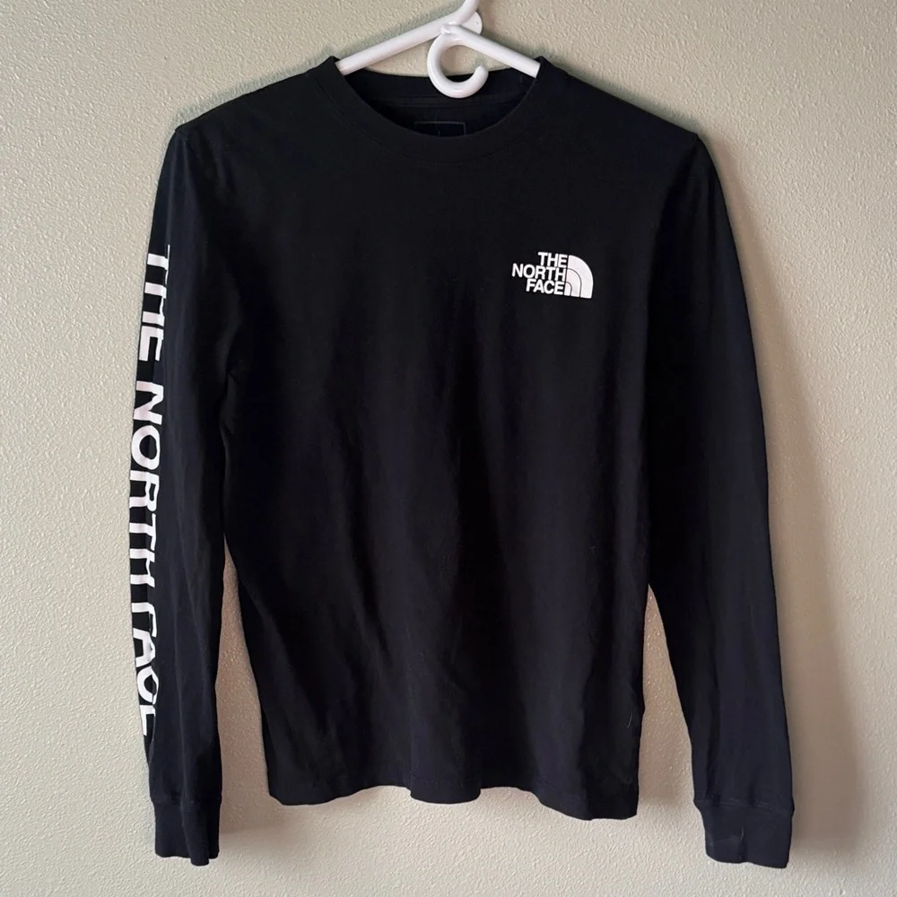 The North Face Unisex Small Sleeve Hit Long Sleeve Tee‎ Black